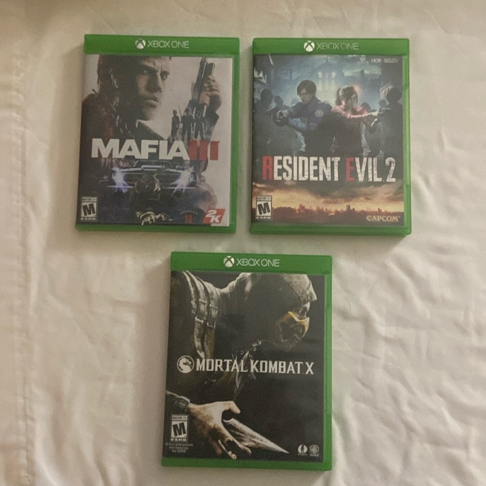 Lot of 3 XBOX ONE Video Games
